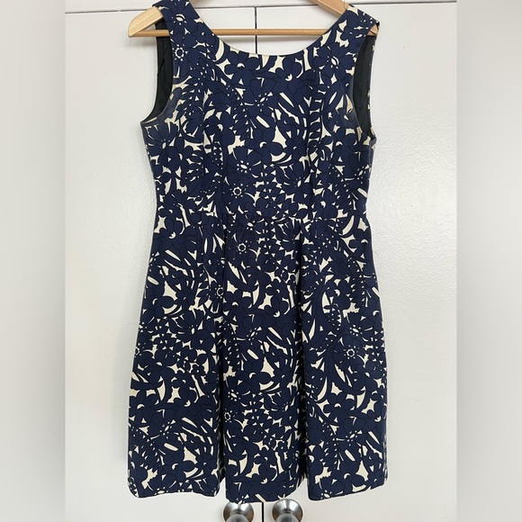 Zara Blue A-Line Dress - Picture 1 of 15